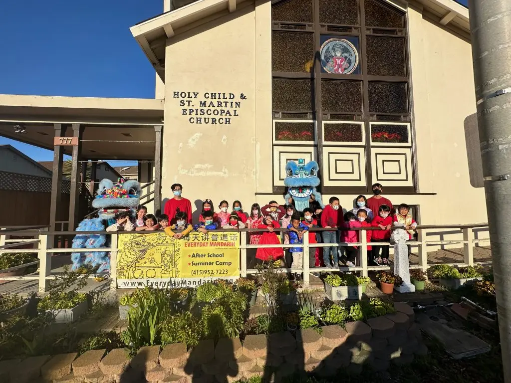 Everyday Mandarin after-school program at Holy Child and St. Martin in Daly City