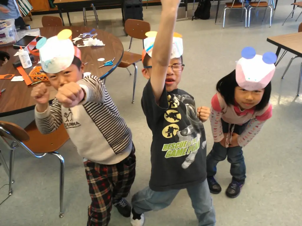 Everyday Mandarin’s first after-school class at Tobias Elementary in 2013