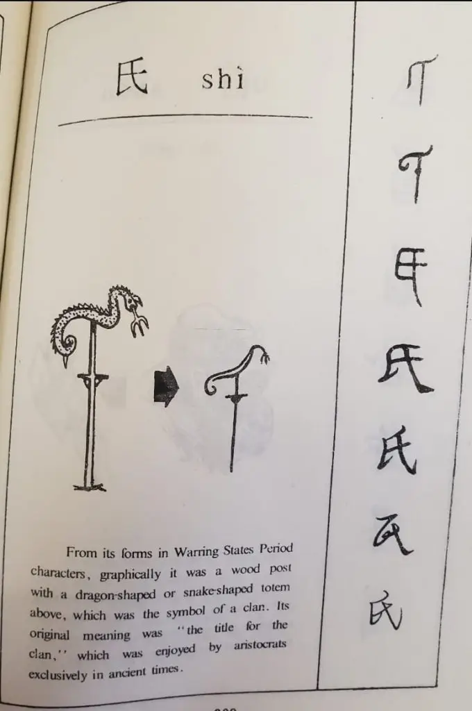 每日学一字Chinese Learning One Word Everyday~【氏】(shì) 2 323974125 606746031259836 4545563323571071981 n