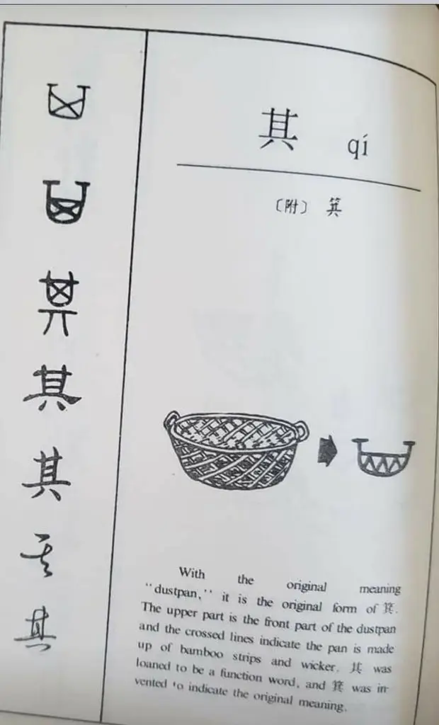 每日学一字Chinese Learning One Word Everyday~【其】(qí) 2 Screenshot 20240216 093342 Facebook