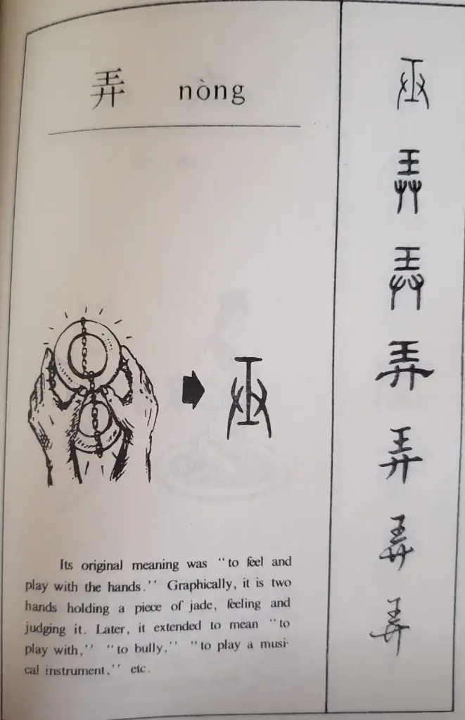 每日学一字Chinese Learning One Word Everyday~【弄】(nòng) 2 318737917 5484213351634311 296013751308879762 n