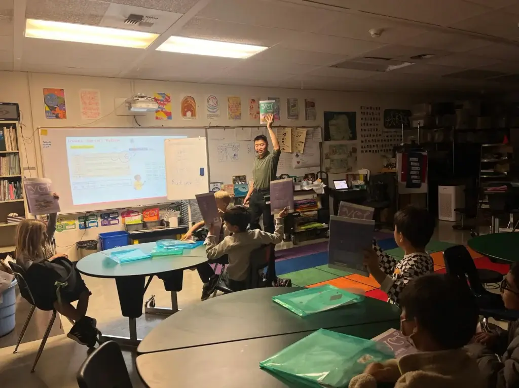 After School Program Teaching Mandarin at Sunset Elementary School